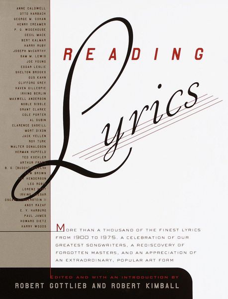 Produktbild: Reading Lyrics