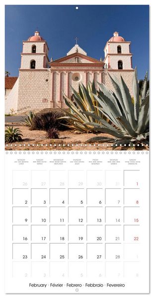 Produktbild: California - USA (Wall Calendar 2026 12 &times; 12 Inch) CALVENDO 12 Month Wall Calendar