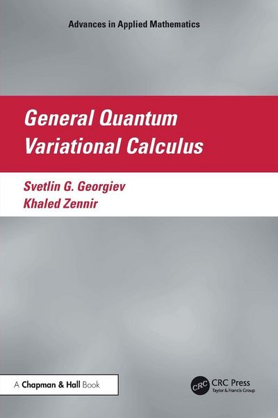 Produktbild: General Quantum Variational Calculus