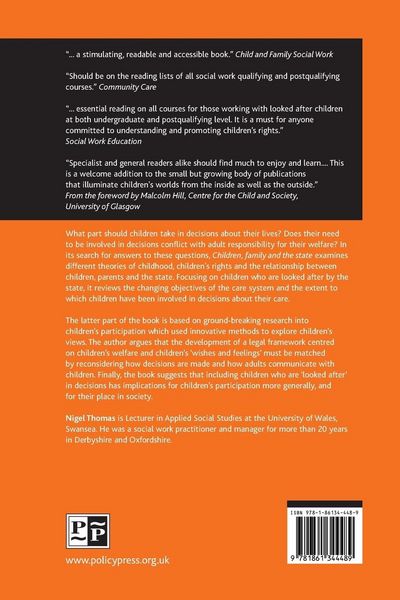 Produktbild: Children, family and the state