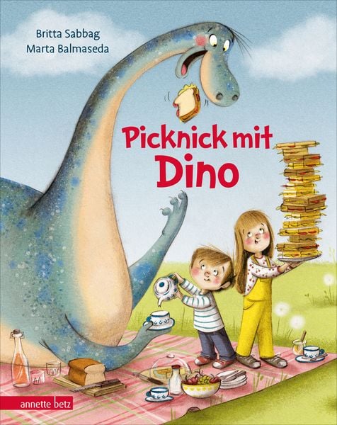 Picknick mit Dino, Gebundene Ausgabe von Britta Sabbag, Annette Betz im Ueberreuter Verlag, 978-3-219-11978-7