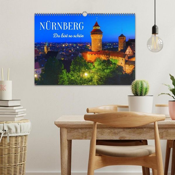 Produktbild: N&uuml;rnberg. Du bist so sch&ouml;n (Wandkalender 2027 DIN A3 quer), CALVENDO Monatskalender
