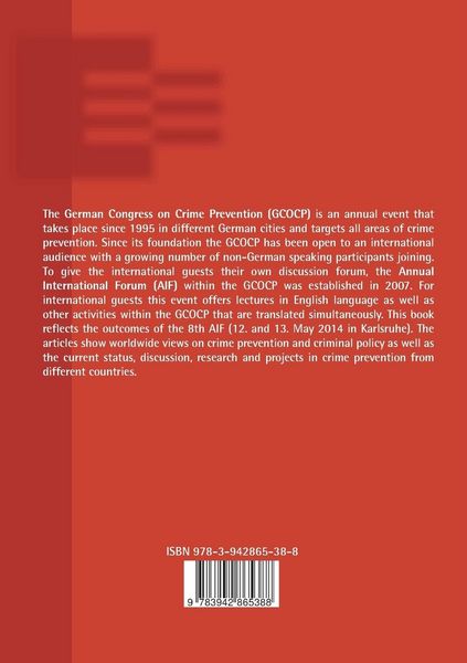 Produktbild: International Perspectives of Crime Prevention 7