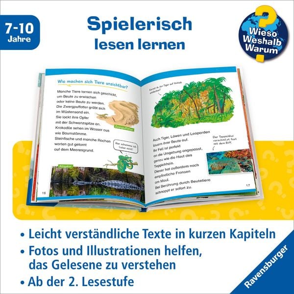 Produktbild: Wieso? Weshalb? Warum? Erstleser, Band 16 - Gef&auml;hrliche Tiere