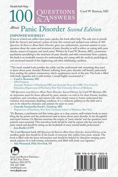 Produktbild: 100 Q&as About Panic Disorder 2e