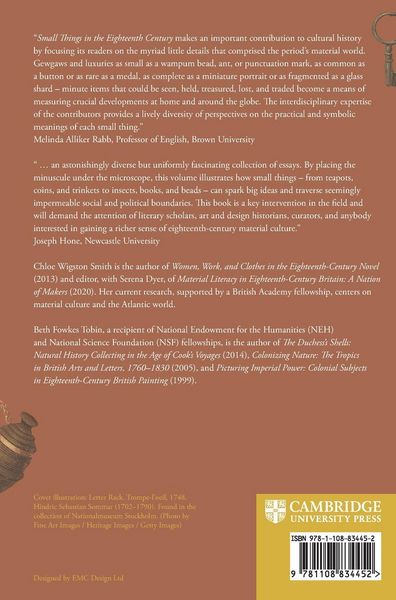 Produktbild: Small Things in the Eighteenth Century