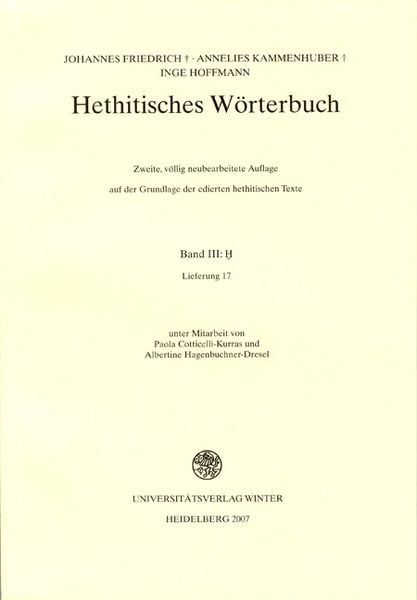 Produktbild: H/ha bis haz (Lfg 11-17)