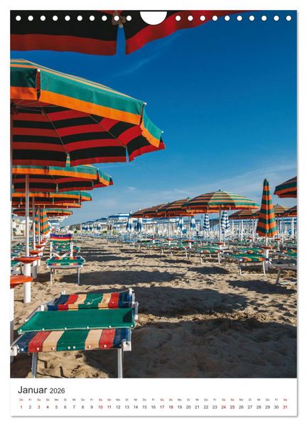 Produktbild: Rimini Die italienische Adriak&uuml;ste (Wandkalender 2026 DIN A4 hoch), CALVENDO Monatskalender