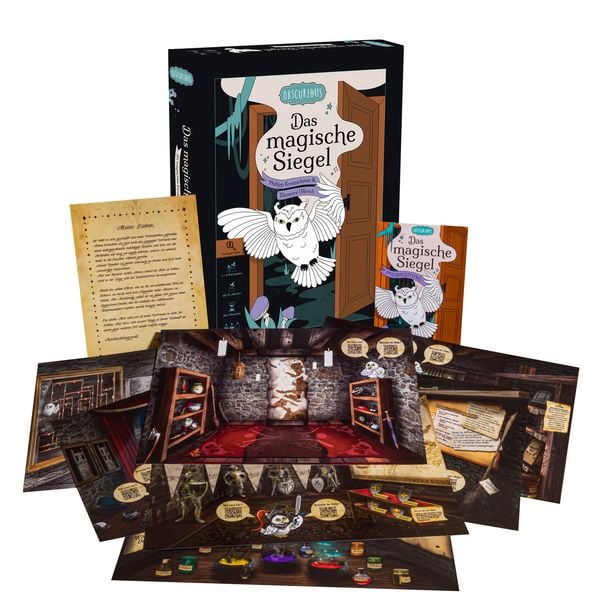 Produktbild: Das magische Siegel &ndash; Ein fantastisches Escape-Spiel. Gefahr in der Zauberschule!