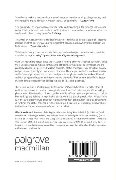 Produktbild: Rankings and the Reshaping of Higher Education