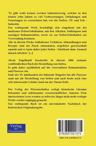 Produktbild: Handbuch der praktischen Seifen - Fabrikation