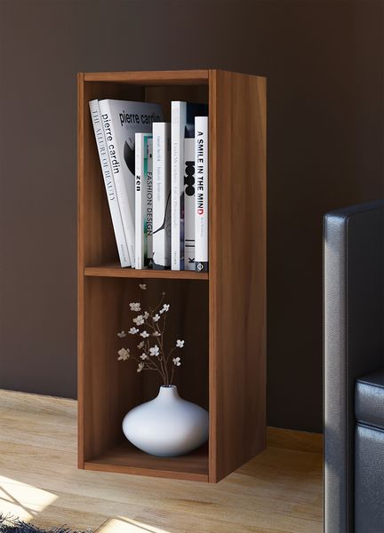 Produktbild: Holz Stand Regal Aufbewahrung Deko B&uuml;cher Mendas 2