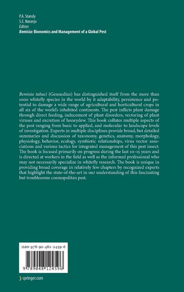 Produktbild: Bemisia: Bionomics and Management of a Global Pest