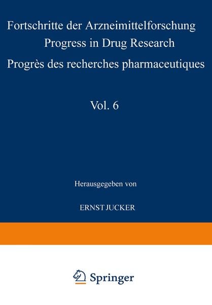 Produktbild: Progress in Drug Research / Fortschritte der Arzneimittelforschung / Progr&egrave;s des recherches pharmaceutiques