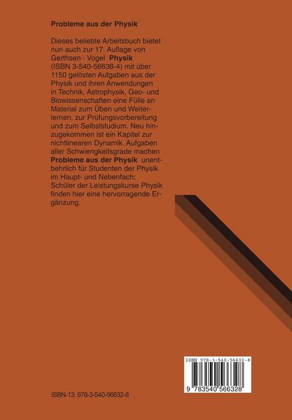 Produktbild: Probleme Aus Der Physik