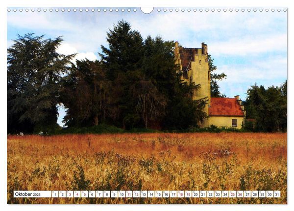 Magisches Darmstadt (Wandkalender 2025 DIN A3 quer), CALVENDO Monatskalender