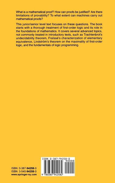 Produktbild: Mathematical Logic