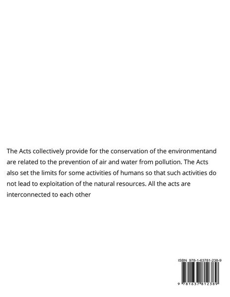 Produktbild: Compilation of major environmental laws in India