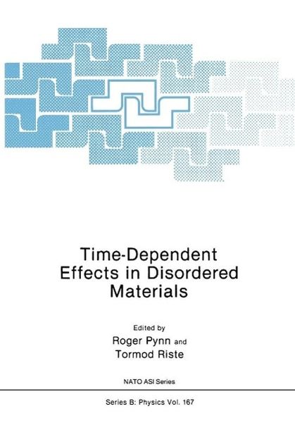 Produktbild: Time-Dependent Effects in Disordered Materials