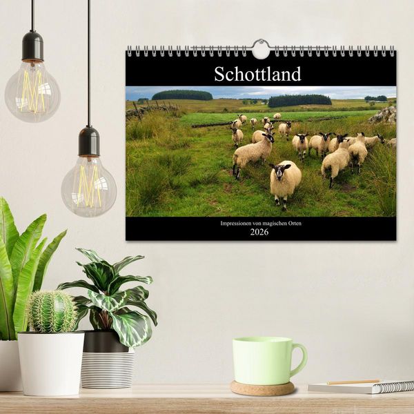Produktbild: Schottland - Impressionen von magischen Orten (Wandkalender 2026 DIN A4 quer), CALVENDO Monatskalender