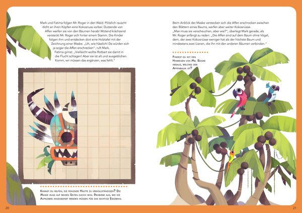 Produktbild: Escape! Das Abenteuer-Game-Buch: Die magische Schatzinsel