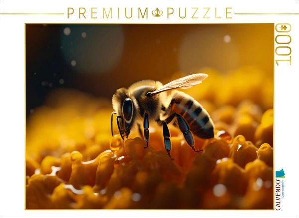 CALVENDO Puzzle Ein Motiv aus dem Kalender Bienen und Honig | 1000 Teile Lege-Größe 64x48cm Foto-Puzzle für glückliche Stunden