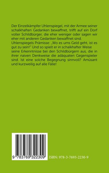 Produktbild: Uhlenspiegel bei den Schildb&uuml;rgern