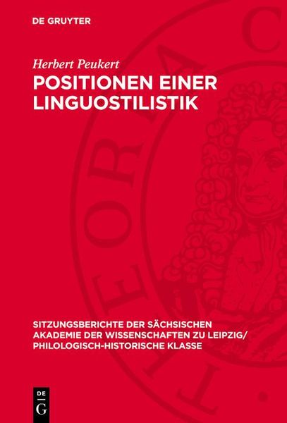 Produktbild: Positionen einer Linguostilistik