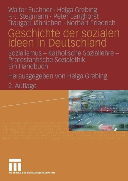 Produktbild: Geschichte der sozialen Ideen in Deutschland