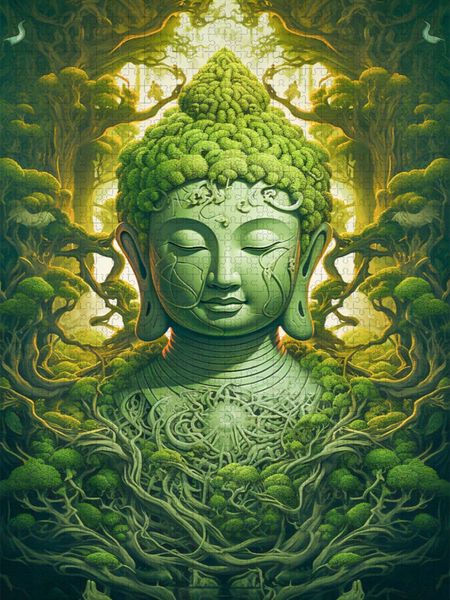 Produktbild: CALVENDO Puzzle Der Weise | 2000 Teile Lege-Gr&ouml;&szlig;e 90x67cm Foto-Puzzle f&uuml;r gl&uuml;ckliche Stunden