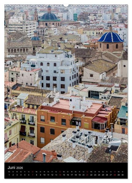 Produktbild: Valencia entdecken (Wandkalender 2026 DIN A2 hoch), CALVENDO Monatskalender
