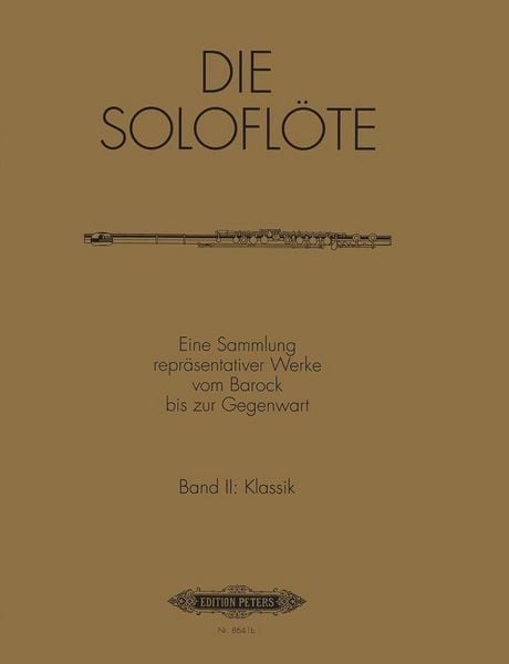 Produktbild: The Solo Flute, Vol.2: Classical