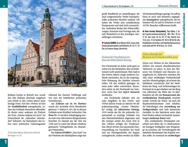 Produktbild: Reise Know-How Reisef&uuml;hrer Masurische Seen und Ermland
