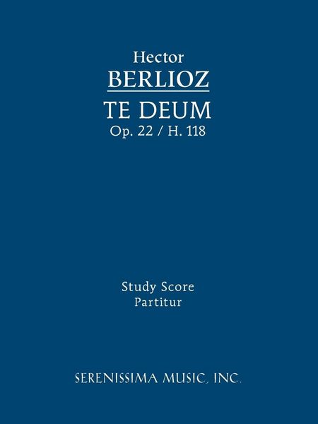 Produktbild: Te Deum, Op.22 / H 118