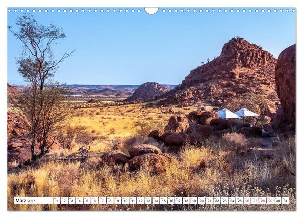 Produktbild: Namibia - Farben und Licht (Wandkalender 2027 DIN A3 quer), CALVENDO Monatskalender