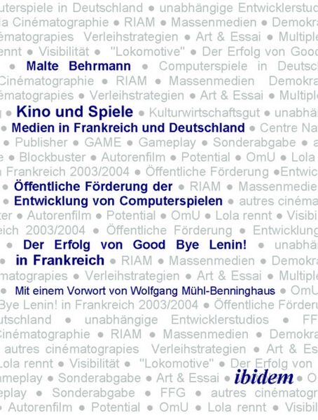 Produktbild: Kino und Spiele. Medien in Frankreich und Deutschland