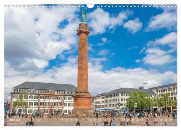 Produktbild: Darmstadt im Licht (Wandkalender 2026 DIN A3 quer), CALVENDO Monatskalender