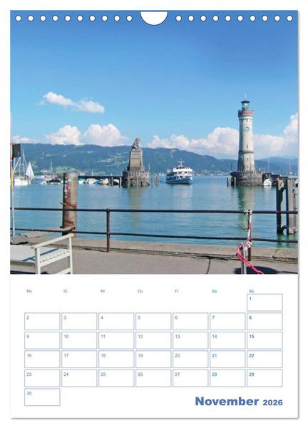 Produktbild: Lindau. Die Gl&uuml;cksfinder-Insel (Wandkalender 2026 DIN A4 hoch), CALVENDO Monatskalender