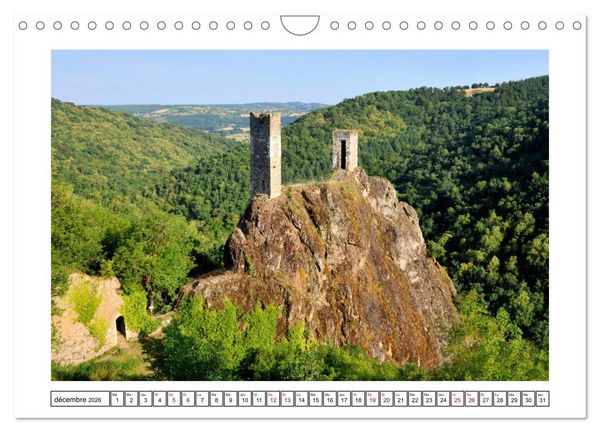 Produktbild: Ch&acirc;teaux OCCITANIE (Calendrier mural 2026 DIN A4 vertical), CALVENDO calendrier mensuel