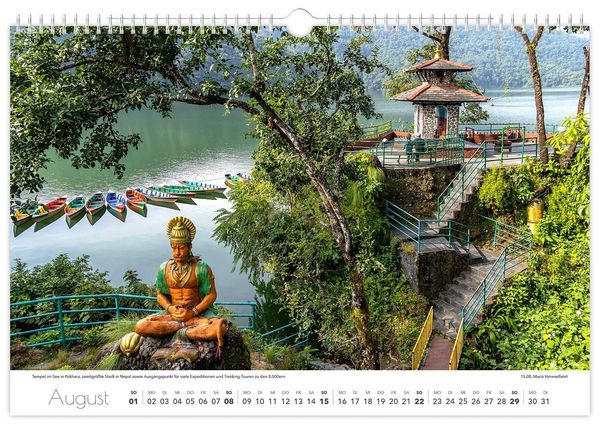 Produktbild: Kalender Reise durch Nepal 2027
