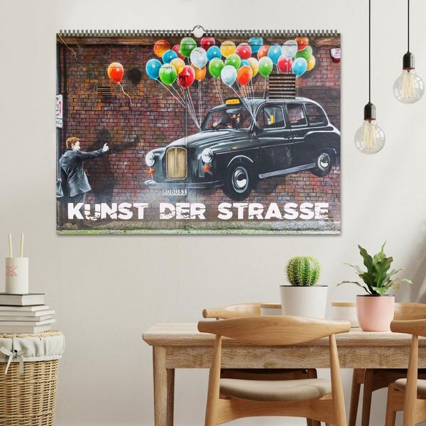 Produktbild: Kunst der Strasse (Wandkalender 2026 DIN A2 quer), CALVENDO Monatskalender