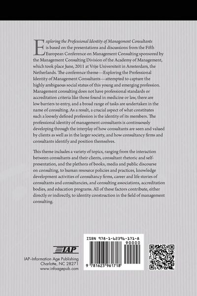 Produktbild: Exploring the Professional Identity of Management Consultants