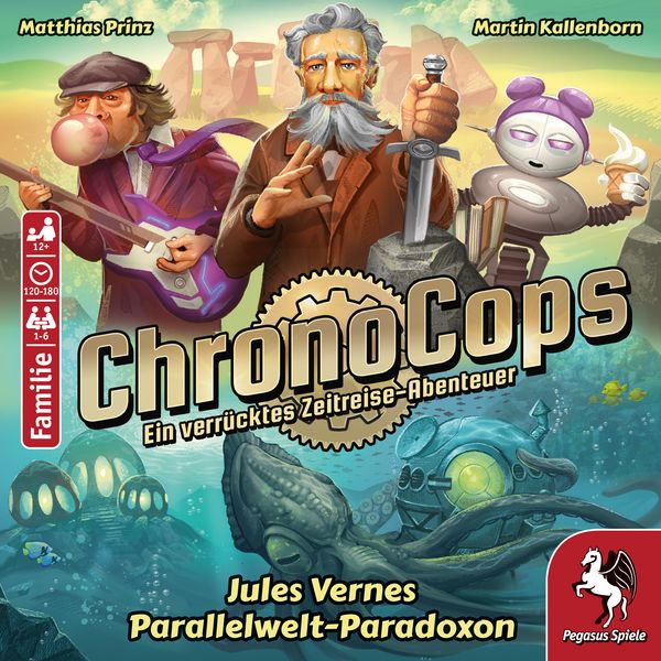 Produktbild: ChronoCops - Jule Vernes Parallelwelt - Paradoxon