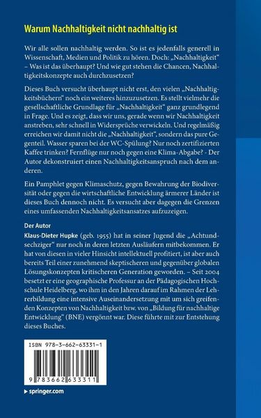Produktbild: Warum Nachhaltigkeit nicht nachhaltig ist
