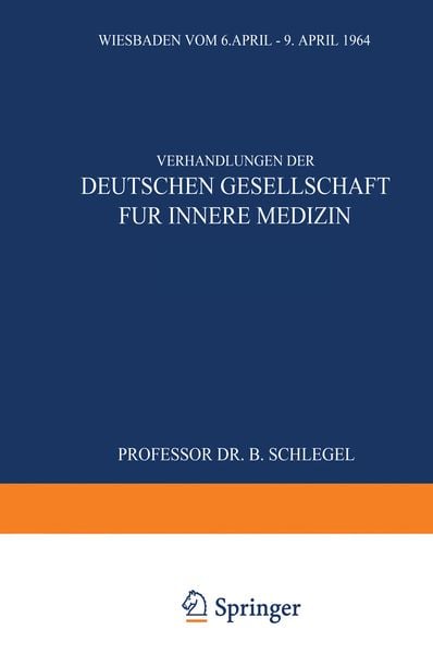 Produktbild: Verhandlungen der Deutschen Gesellschaft f&uuml;r Innere Medizin