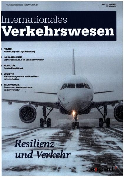 Produktbild: Internationales Verkehrswesen 77, 2 (2025)