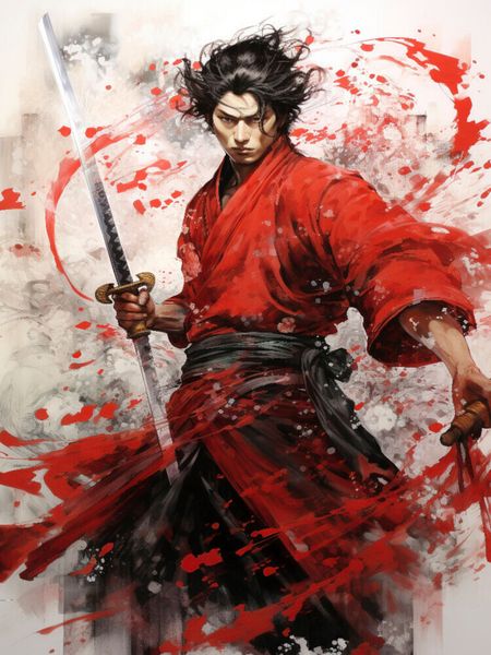 Produktbild: CALVENDO Puzzle Der standhafte Samurai | 1000 Teile Lege-Gr&ouml;&szlig;e 64x48cm Foto-Puzzle f&uuml;r gl&uuml;ckliche Stunden