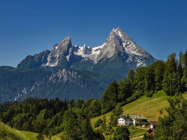 Produktbild: CALVENDO Puzzle Der Watzmann in den Berchtesgadener Alpen | 1000 Teile Lege-Gr&ouml;&szlig;e 64x48cm Foto-Puzzle f&uuml;r gl&uuml;ckliche Stunden