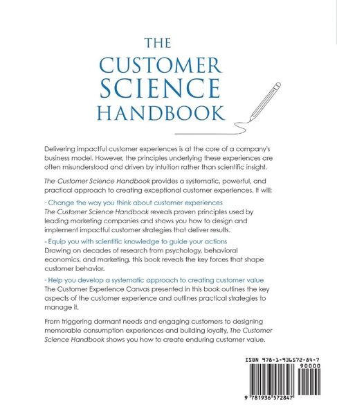 Produktbild: The Customer Science Handbook