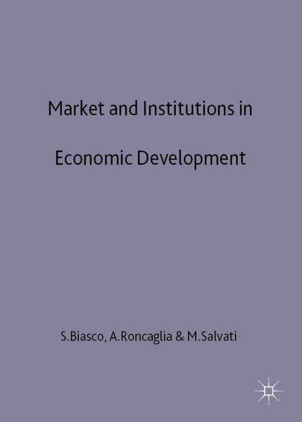 Produktbild: Market and Institutions in Economic Development